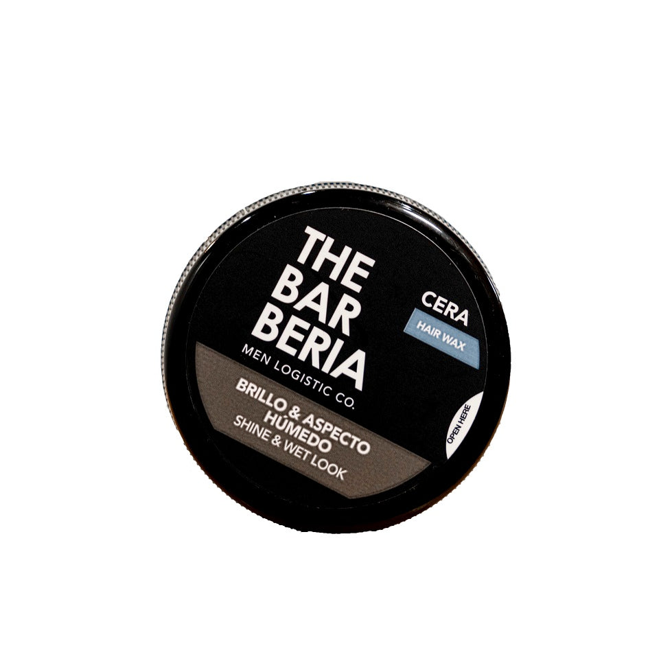 The Barberia Hair Wax Shine - Achieve Bold and Stylish Hairstyles